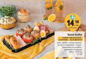 Buurtslagers Koud buffet aanbieding