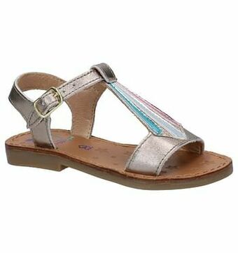 Shoo Pom Happy Tie Bronzen Sandalen