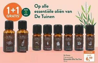 Essentiële olie tea tree