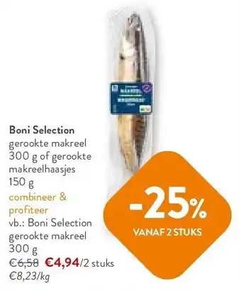 OKay Boni Selection gerookte makreel 300 g aanbieding