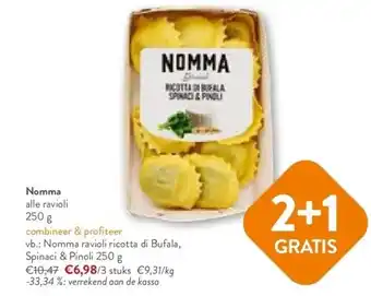 OKay Nomma alle ravioli 250 g aanbieding