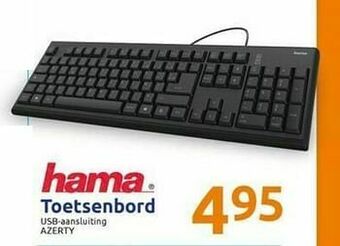 Action Hama toetsenbord aanbieding