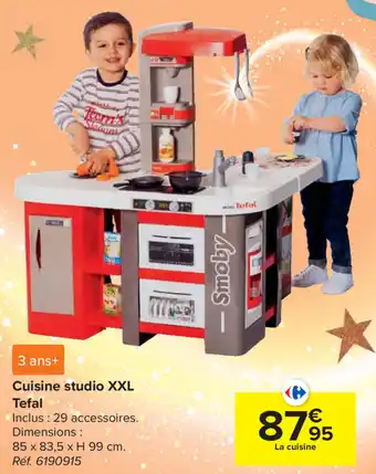 Carrefour Cuisine studio XXL Tefal aanbieding