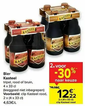Carrefour Kasteel rood aanbieding