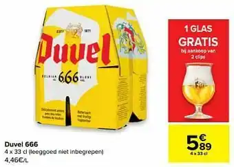 Carrefour Duvel 666 aanbieding