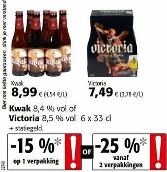 Colruyt Kwak aanbieding