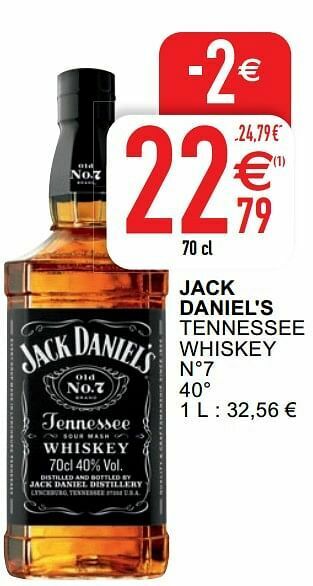 Cora Jack daniel`s tennessee whiskey aanbieding