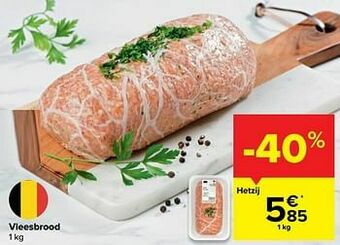 Carrefour Market Vleesbrood aanbieding