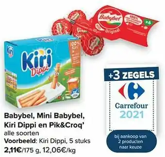 Carrefour Kiri dippi aanbieding