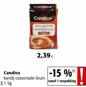 Candico kandij cassonade bruin