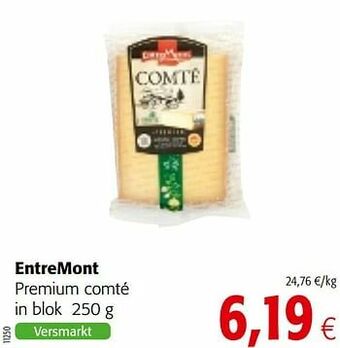 Colruyt Entremont premium comté aanbieding