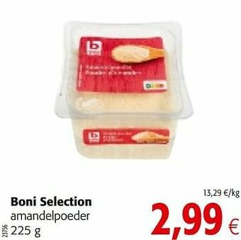 Colruyt Boni selection amandelpoeder aanbieding