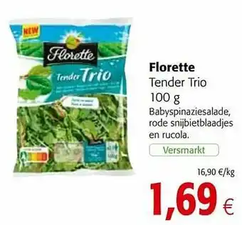 Colruyt Florette tender trio aanbieding