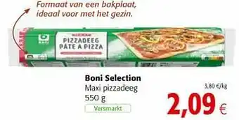 Colruyt Boni selection maxi pizzadeeg aanbieding