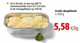 Colruyt Gratin dauphinois aanbieding