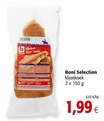 Colruyt Boni selection klaaskoek aanbieding