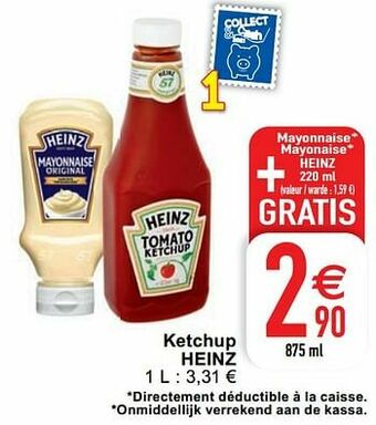 Cora Ketchup heinz aanbieding