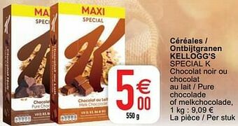 Cora Céréales - ontbijtgranen kellogg`s special k aanbieding