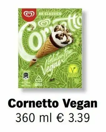 Albert Heijn Cornetto vegan aanbieding