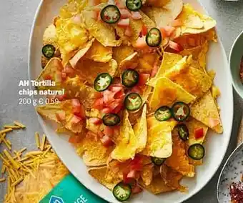 Albert Heijn Ah tortilla chips naturel aanbieding