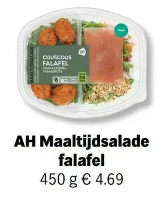 Ah maaltijdsalade falafel