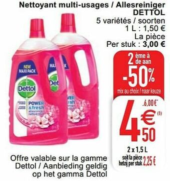 Nettoyant multi-usages - allesreiniger dettol