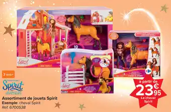Assortiment de jouets Spirit Exemple