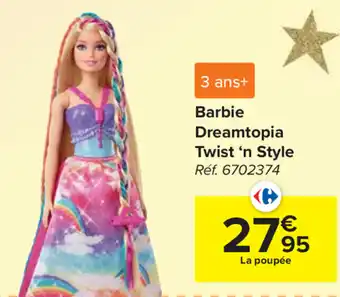 Barbie Dreamtopia Twist 'n Style