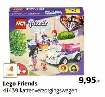 Colruyt Lego friends 41439 kattenverzorgingswagen aanbieding