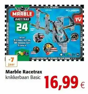 Marble racetrax knikkerbaan basic