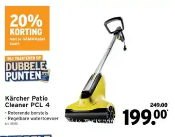 GAMMA Kärcher Patio Cleaner PCL 4 aanbieding