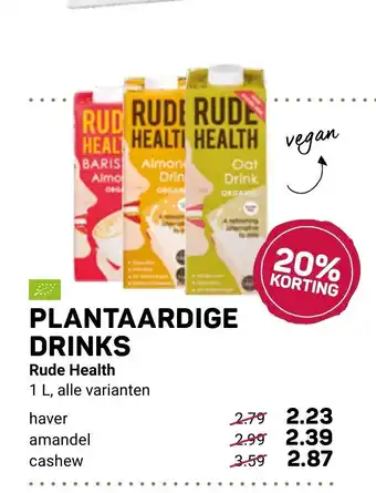 Plantaardige Drinks 1L