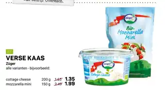 Ekoplaza Verse Kaas Zuger Cottage Cheese 200g aanbieding
