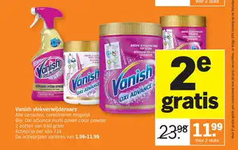 Vanish Vlekverwijderaars Voor 2 stuks