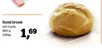 Spar Rond Brood 800g aanbieding