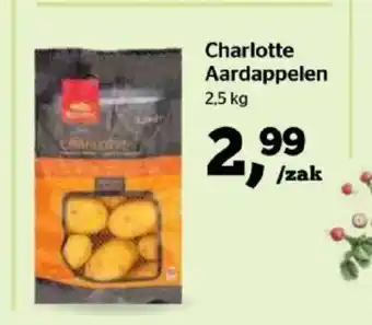 Spar Charlotte Aardappelen 2,5kg aanbieding