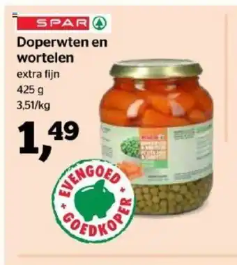 Doperwten En Wortelen 425g