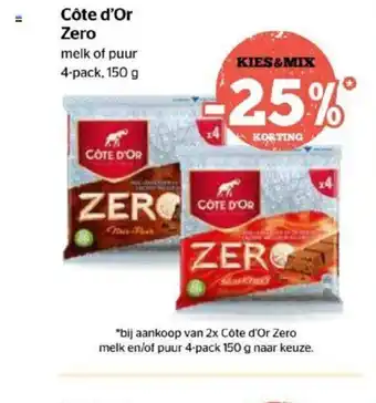 Spar Cote d'Or Zero aanbieding