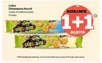 Spar Lotus Dinosaurus Fourre 15 stuks aanbieding