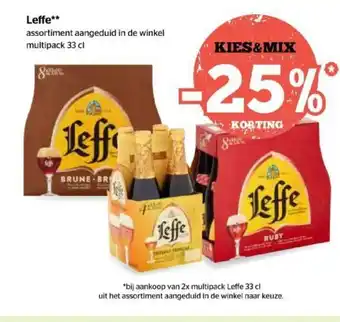 Spar Leffe 33cl aanbieding