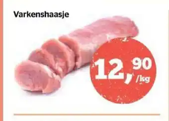 Spar Varkenshaasje 1kg aanbieding