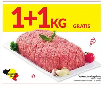 Intermarché Varkens/Rundergehakt 1kg aanbieding