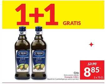 Intermarché Cirio 2 x 75cl aanbieding