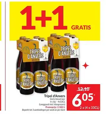 Tripel d'Anvers 2 x (4 x 33cl)