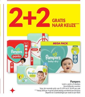 Intermarché Pampers per pak aanbieding