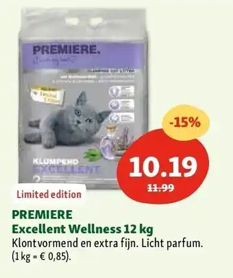 Maxi Zoo PREMIERE Excellent Wellness 12 kg aanbieding
