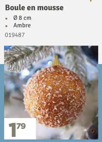 Boule en mousse