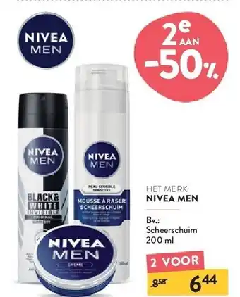 Di NIVEA MEN Scheerschuim 200 m aanbieding