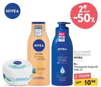 Di NIVEA Verzorgende bodymilk 400 ml aanbieding