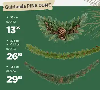 Guirlande Pine Cone
